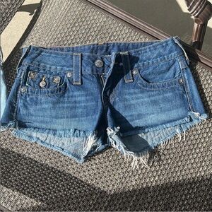 Blue Denim Women's Shorts